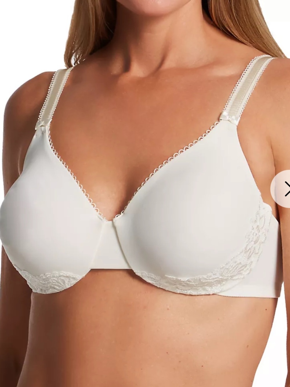 Olga Luxury Lift Unlined Underwire Bra 36D in Taupe